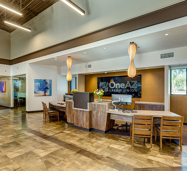 OneAZ Credit Union Oro Valley branch - interior 3